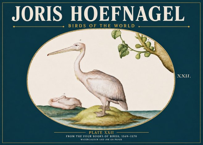 Joris Hoefnagel Plate Xxii No5 - Plakát