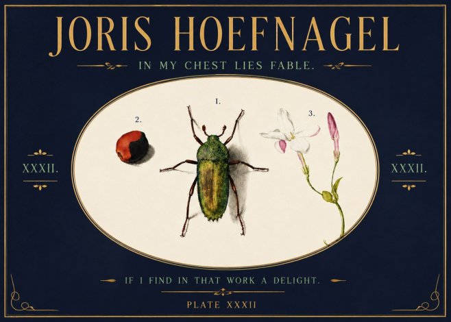 Joris Hoefnagel In My Chest Lies Fable No4 - Plakát