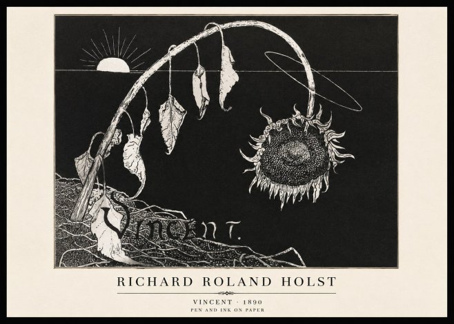 Richard Roland Holst Vincent No3 - Plakát