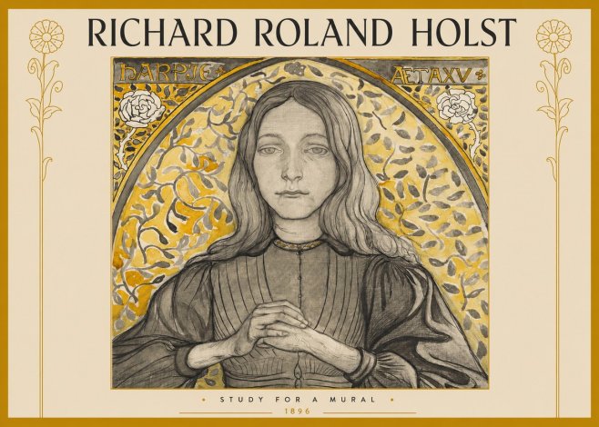 Richard Roland Holst Harpje · Aetaxv No2 - Plakát