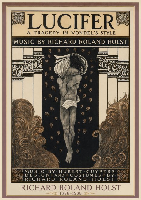 Richard Roland Holst Lucifer Treurspel Van Vondel No2 - Plakát