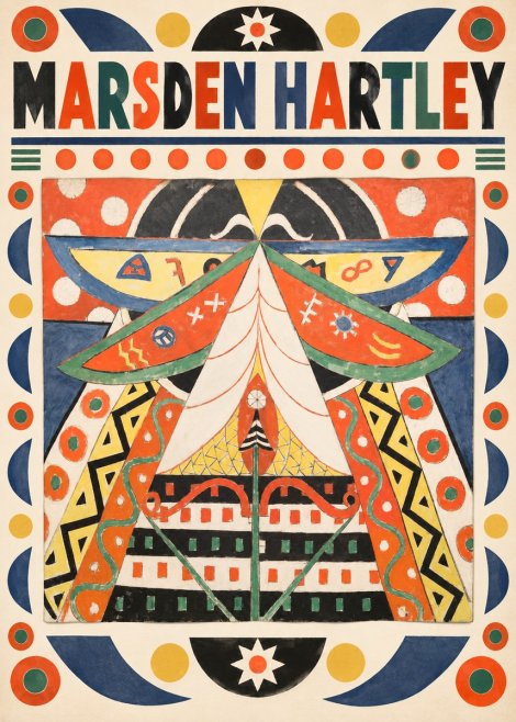 Marsden Hartley Painting No. 5 No3 - Plakát