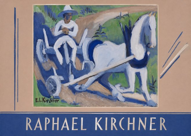 Raphael Kirchner Horse and Cart No2 - Plakát