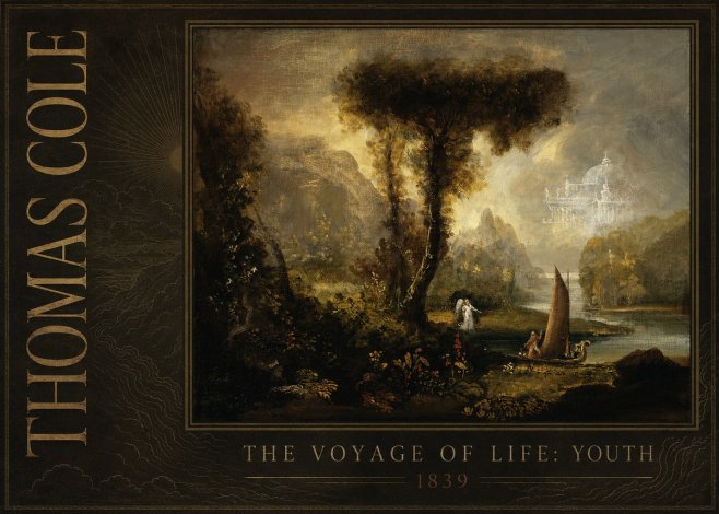 Thomas Cole The Voyage of Life: Youth II No3 - Plakát