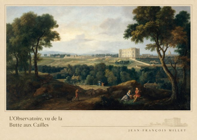Jean-François Millet L'observatoire, Vu De La Butte Aux Cailles No4 - Plakát