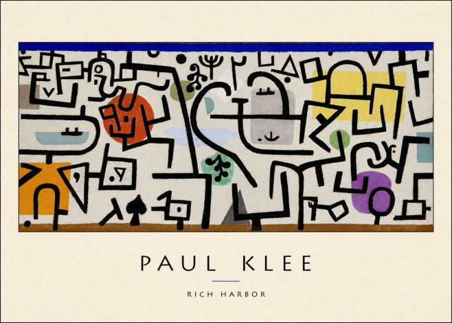 Paul Klee Rich Harbor No3 - Plakát