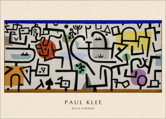 Paul Klee Rich Harbor No5 - Plakát