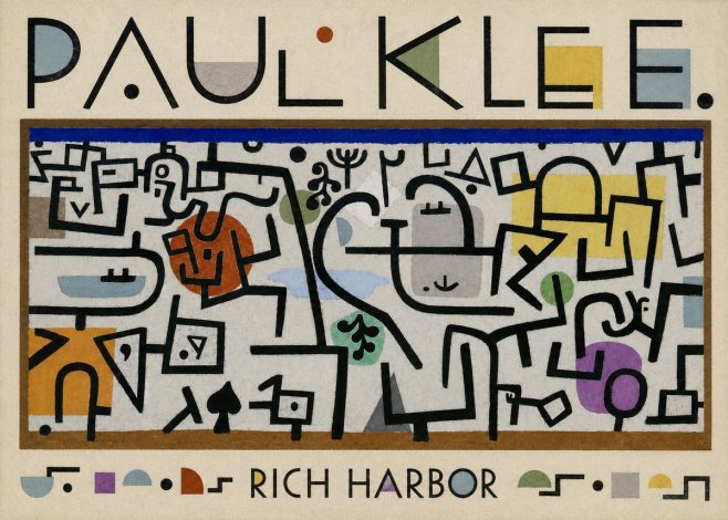 Paul Klee Rich Harbor No6 - Plakát