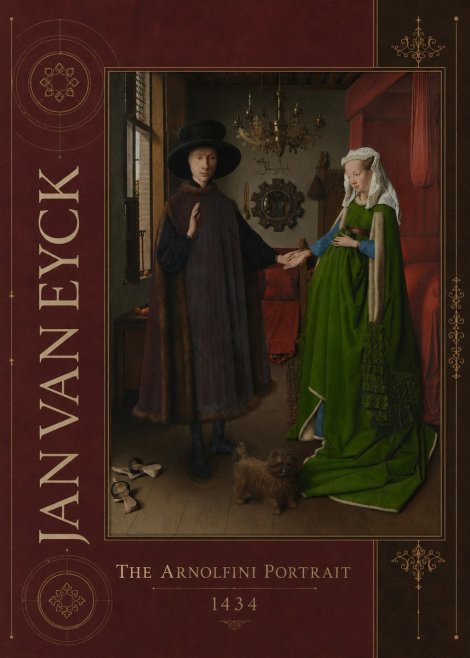 Jan van Eyck The Arnolfini Portrait III No2 - Plakát