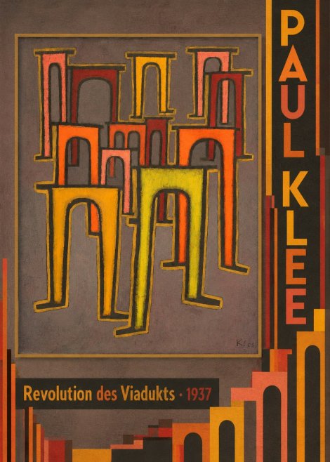 Paul Klee Revolution Des Viadukts No3 - Plakát