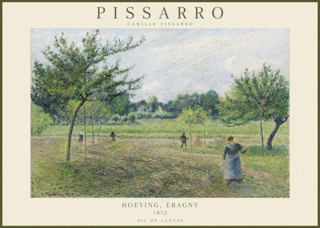 Pissarro Hoeying, Eragny No1 - Plakát