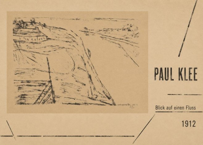 Paul Klee Blick Auf Einen Fluss No5 - Plakát