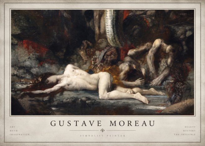 Gustave Moreau Despair No3 - Plakát