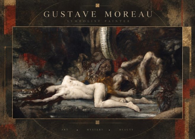 Gustave Moreau Despair No6 - Plakát