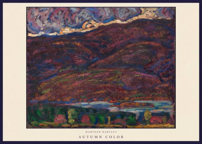 Marsden Hartley Autumn Color No6 - Plakát