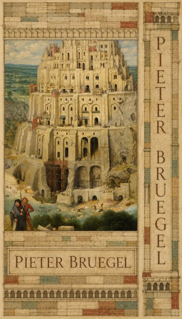 Pieter Bruegel The Tower of Babel IV No6 - Plakát