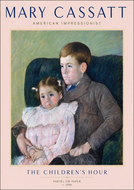 Mary Cassatt The Children's Hour No6 - Plakát