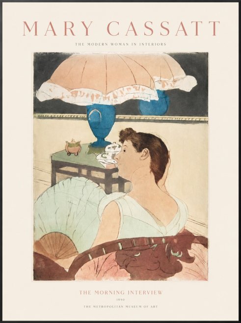 Mary Cassatt The Morning Interview No1 - Plakát