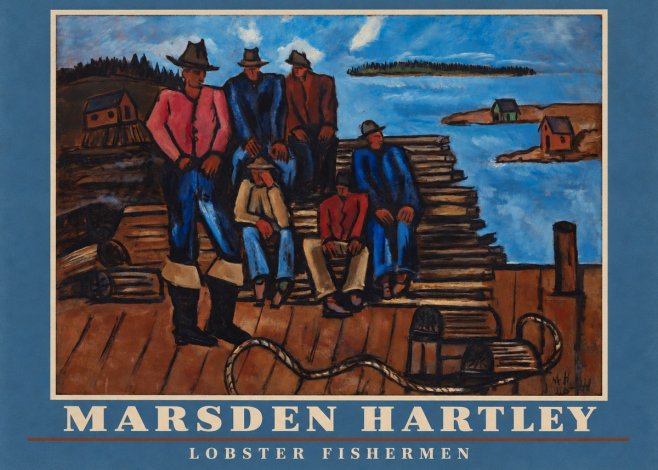 Marsden Hartley Lobster Fishermen I No1 - Plakát