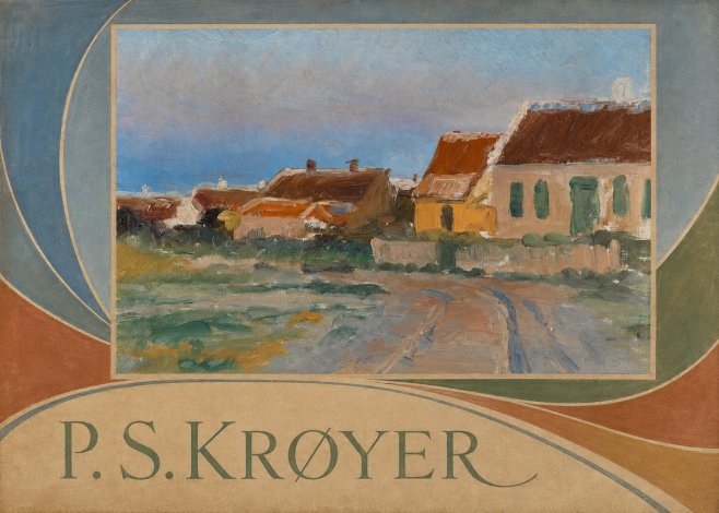 P.S. Krøyer Houses in Skagen No5 - Plakát