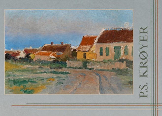 P.S. Krøyer Houses in Skagen No6 - Plakát