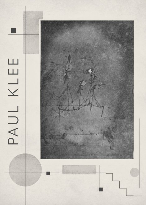 Paul Klee Group of Figures No2 - Plakát