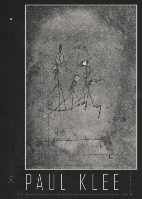 Paul Klee Group of Figures No3 - Plakát