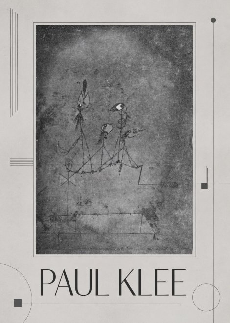 Paul Klee Group of Figures No4 - Plakát