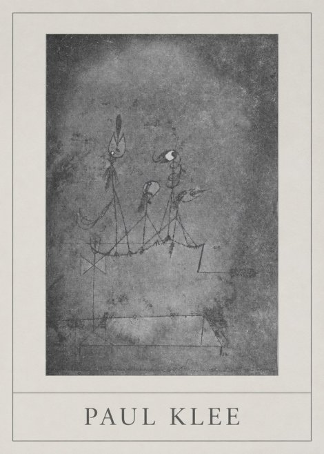 Paul Klee Group of Figures No5 - Plakát