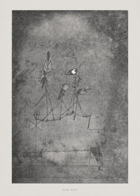 Paul Klee Group of Figures No6 - Plakát
