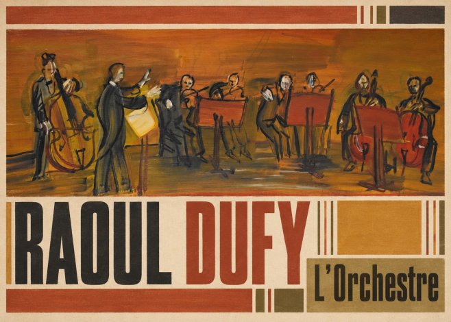 Raoul Dufy L'orchestre No4 - Plakát