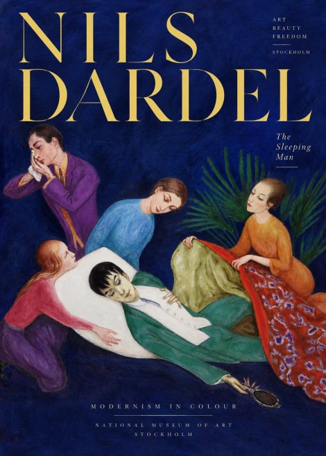 Nils Dardel The Sleeping Man No3 - Plakát