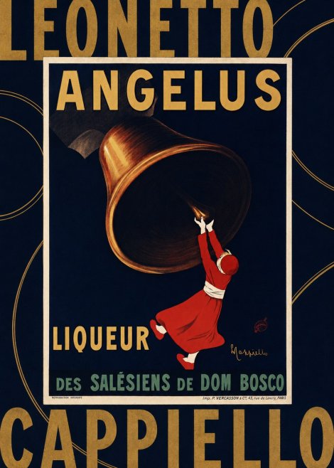 Leonetto Cappiello Angelus Liqueur No3 - Plakát