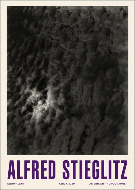 Alfred Stieglitz Equivalent II No3 - Plakát