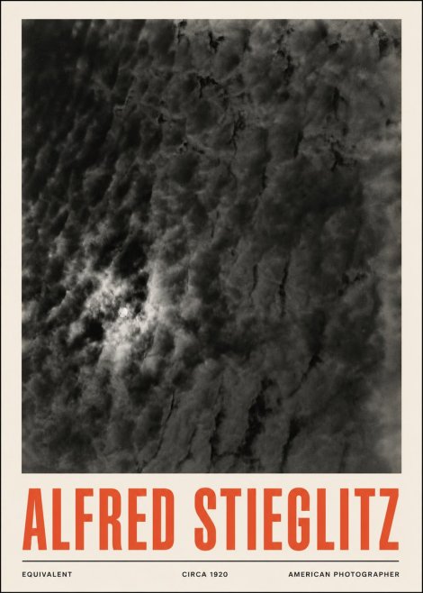 Alfred Stieglitz Equivalent II No6 - Plakát