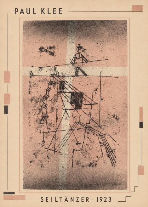 Paul Klee Seiltänzer III No3 - Plakát
