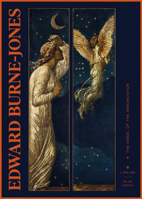 Edward Burne-Jones The Angel of the Annunciation No2 - Plakát
