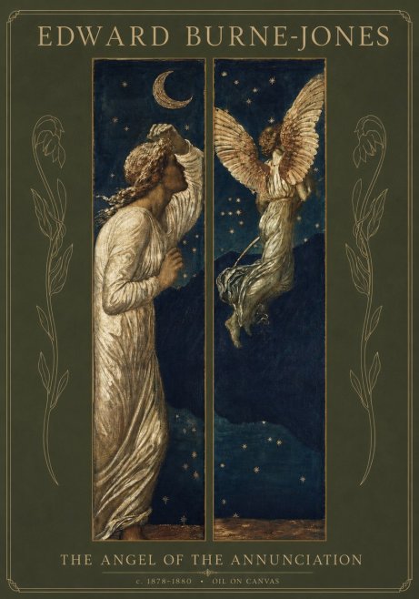 Edward Burne-Jones The Angel of the Annunciation No3 - Plakát