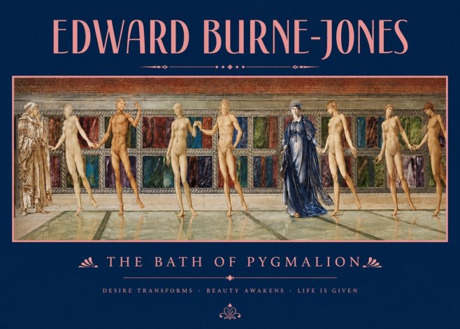 Edward Burne-Jones The Bath of Pygmalion No2 - Plakát