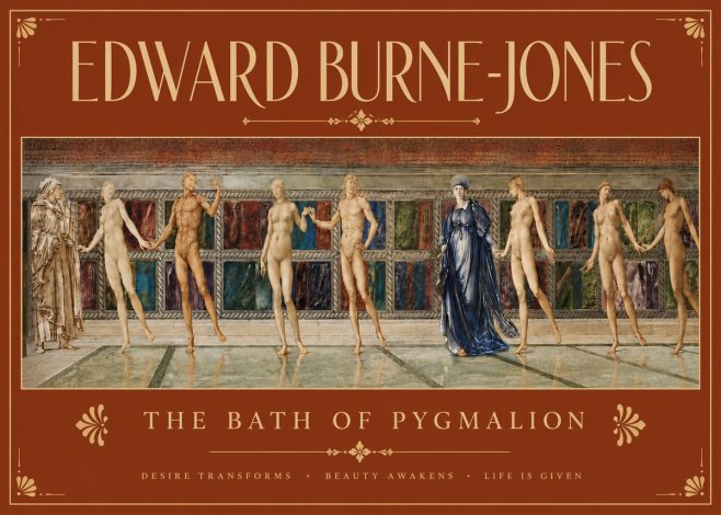 Edward Burne-Jones The Bath of Pygmalion No4 - Plakát