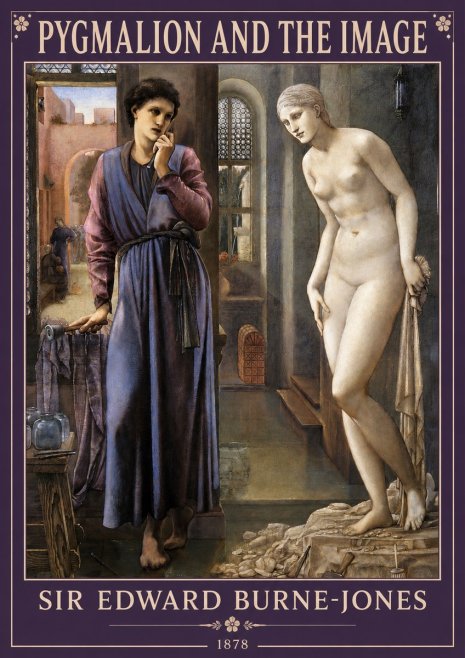 Edward Burne-Jones Pygmalion and the Image No4 - Plakát