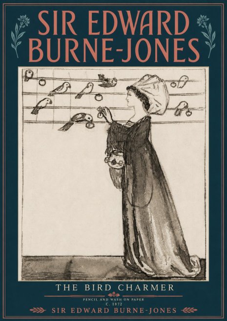 Edward Burne-Jones The Bird Charmer No4 - Plakát