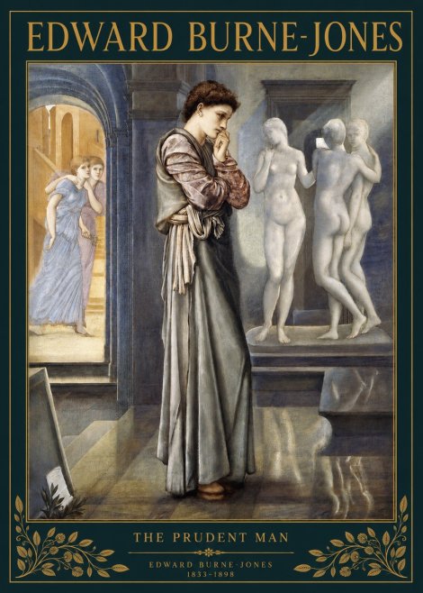Edward Burne-Jones The Prudent Man No3 - Plakát