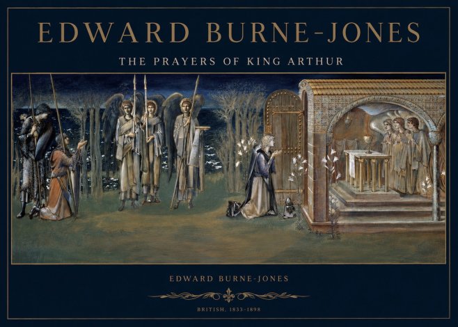 Edward Burne-Jones The Prayers of King Arthur No1 - Plakát