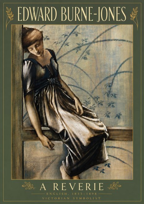 Edward Burne-Jones A Reverie No6 - Plakát