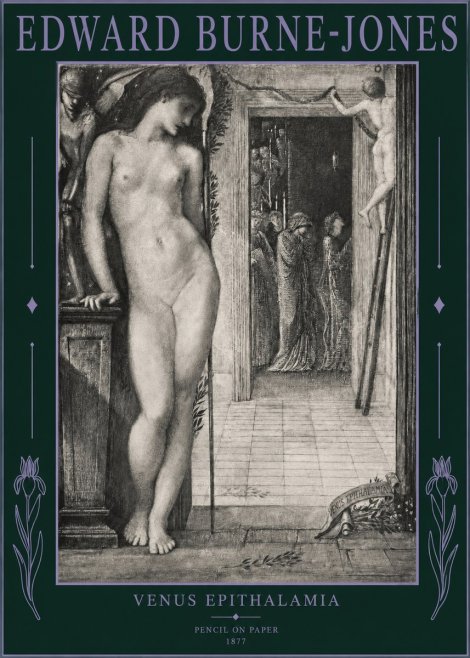 Edward Burne-Jones Venus Epithalamia No2 - Plakát