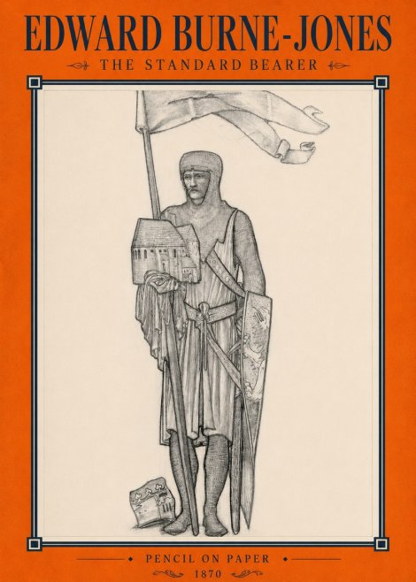 Edward Burne-Jones The Standard Bearer No2 - Plakát