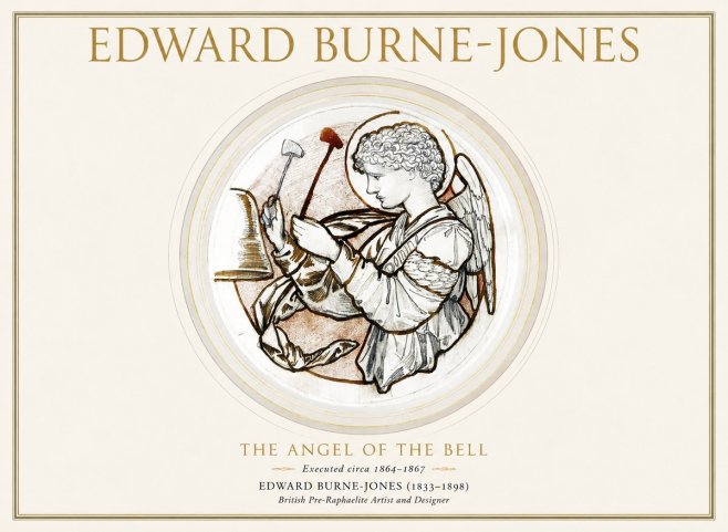 Edward Burne-Jones The Angel of the Bell No1 - Plakát