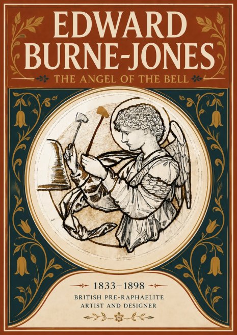 Edward Burne-Jones The Angel of the Bell No5 - Plakát