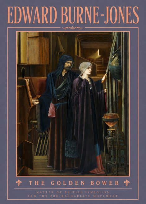 Edward Burne-Jones The Golden Bower No4 - Plakát
